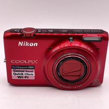 Nikon COOLPIX S6500 16.0MP Digital Camera - Red for sale online | eBay