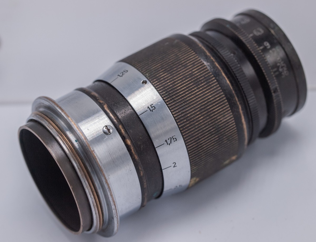 1938 - Leitz Leica Elmar 9cm 90mm F4 LTM Rangefinder Mount Prime