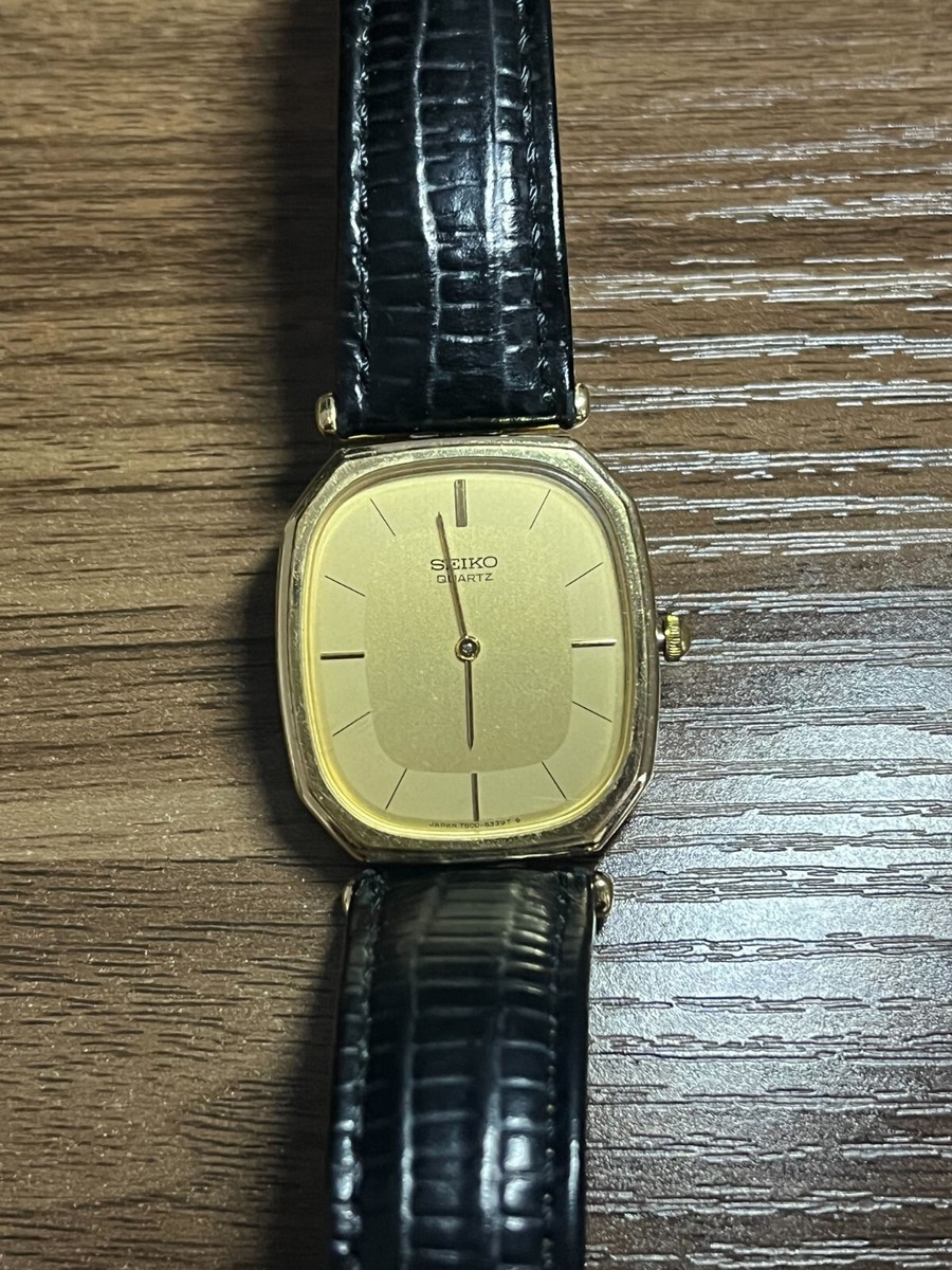 Seiko Quartz 2320-5590 SGP gold-plated Japanese Vintage watch