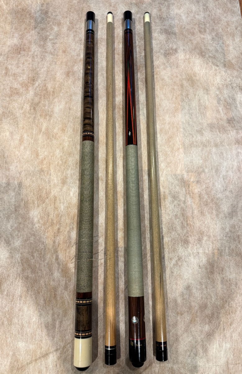 ADAM Helmstetter ＆Vintage ADAM Set Billiard Cue Used From Japan