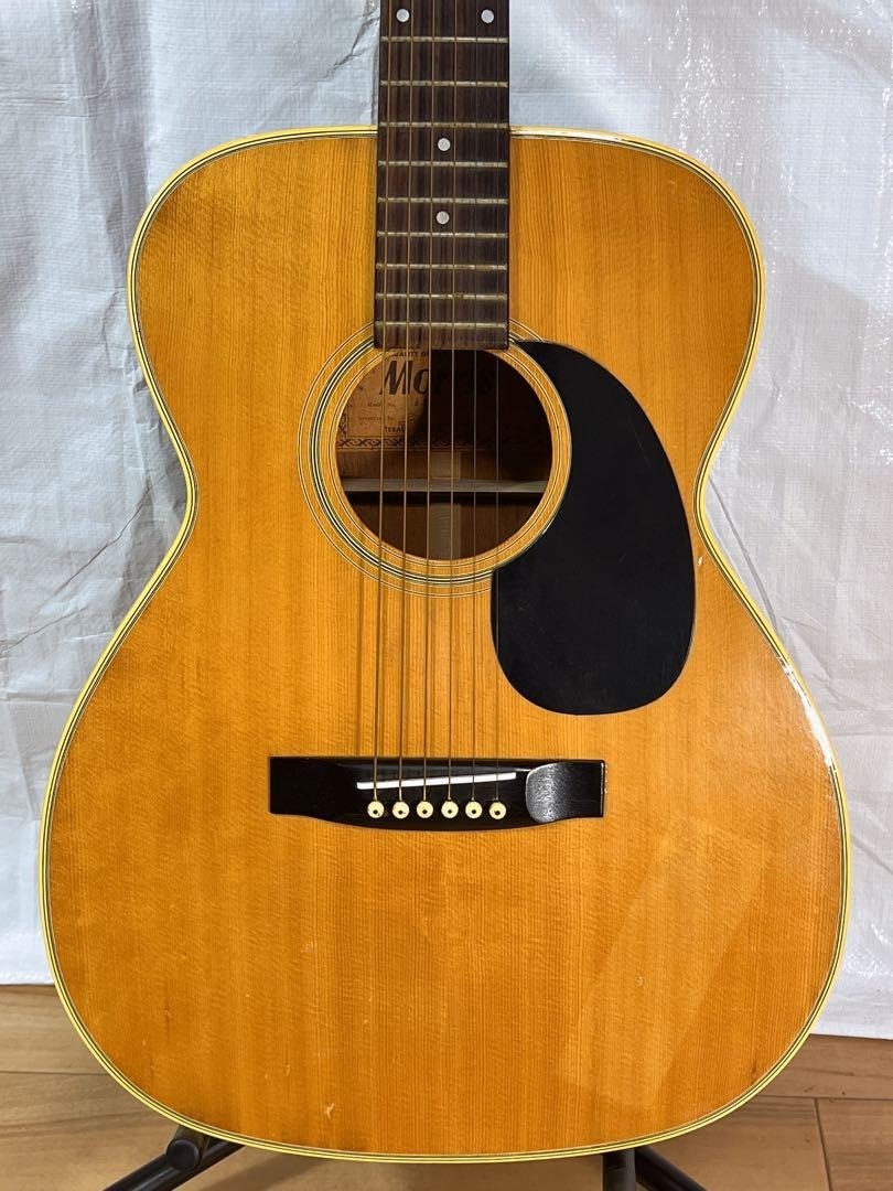 Morris Acoustic Guitar F-15 Folk Type Japan Vintage 70's made Used