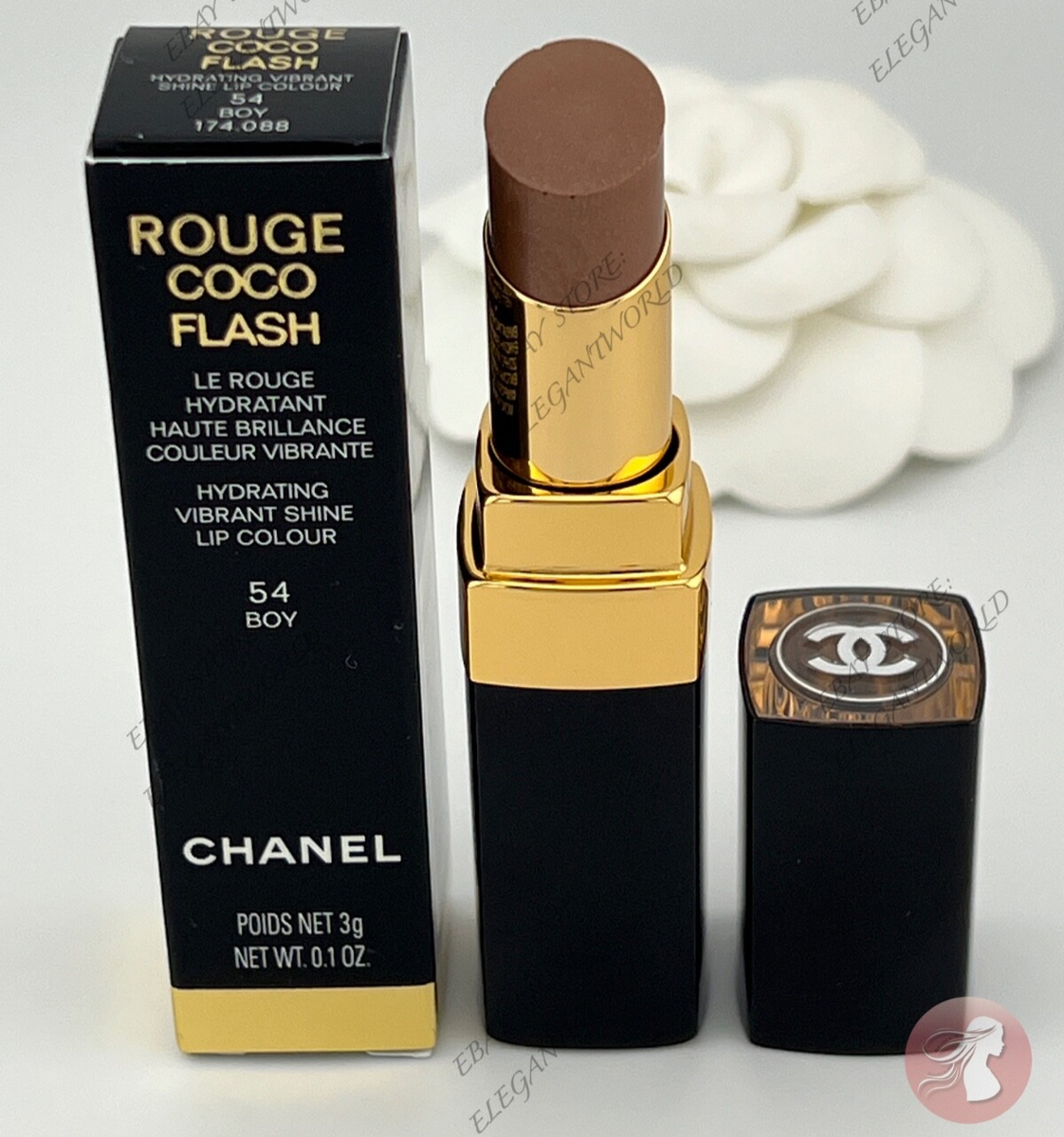 CHANEL Rouge Coco Flash #54 BOY NIB Authentic | eBay