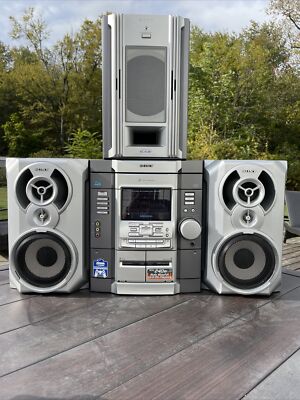 Sony MHC-GX40 Mini Hi-Fi Component System 3 Disc AM / FM No Remote