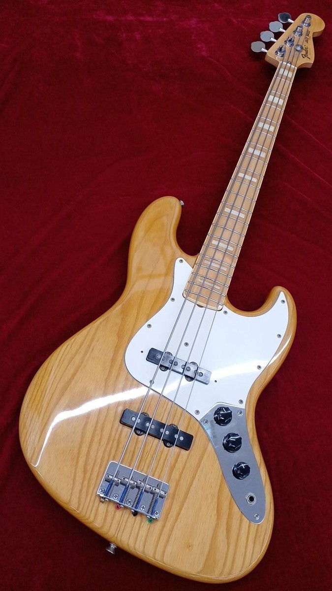 Fender Japan JB75-80 Jazz Bass Natural Made in Japan 1984 Electric