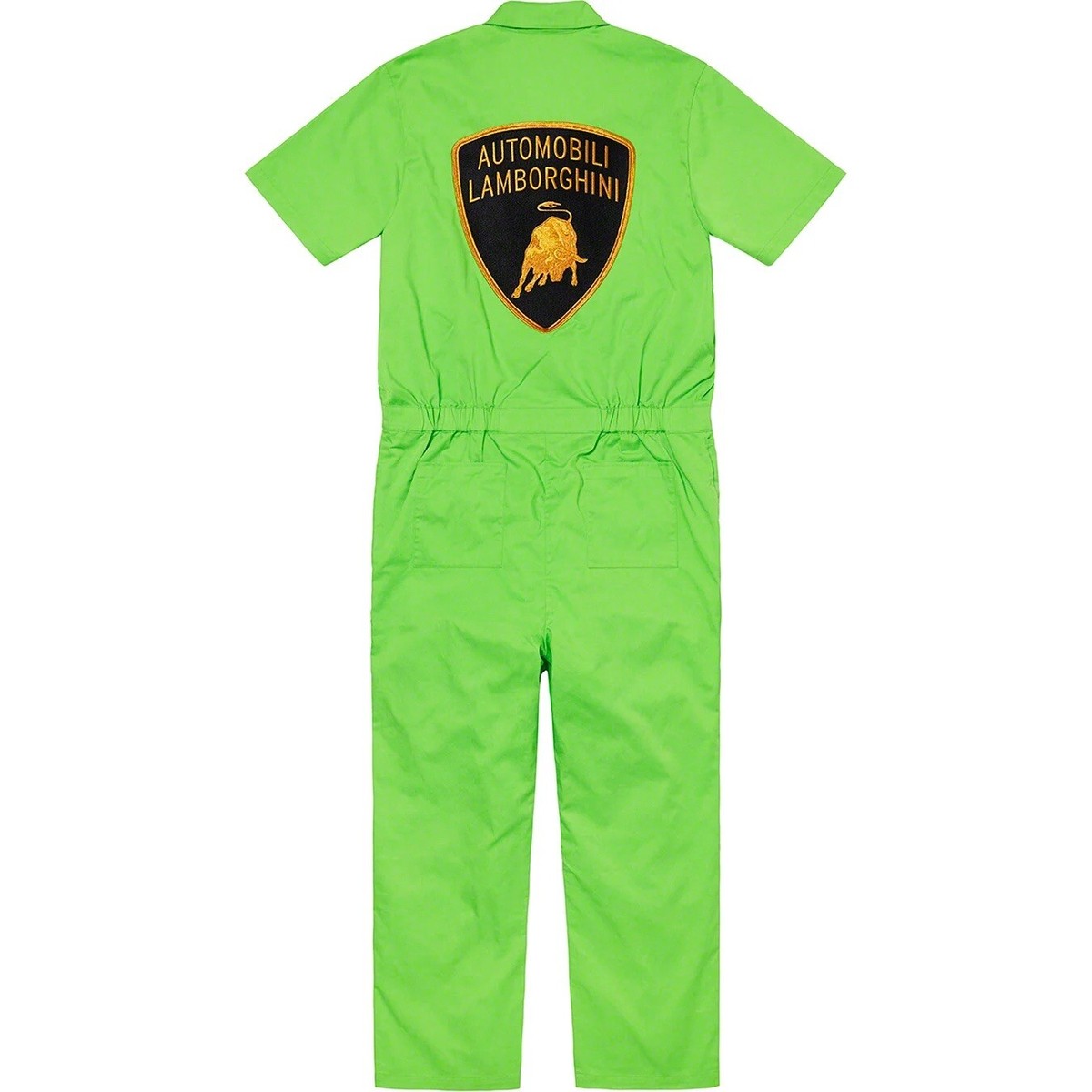 Supreme Lamborghini Lime Green Coverall SS20 Large | eBay