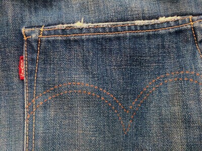 LEVI LVC S501 XX VinTagE 1944 WW2 BIG E RED LINE SELVEDGE JEANS 32