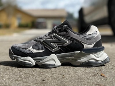 New Balance 9060 Black Castlerock Grey U9060ERA MEN & WOMEN SIZE 4