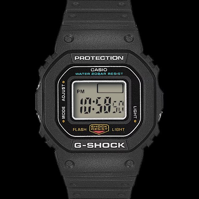 CASIO G-SHOCK Nano DWN-5600-1JR Ring Watch Black 5600 SERIES