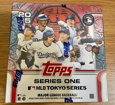 2025 Topps Baseball Series 1 MLB World Tour Tokyo Series Mega 2