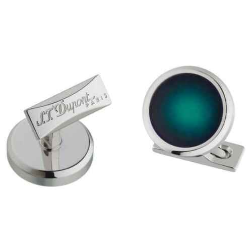 S.T. Dupont Gold and Palladium Guilloche Cufflinks, 005503, 0053