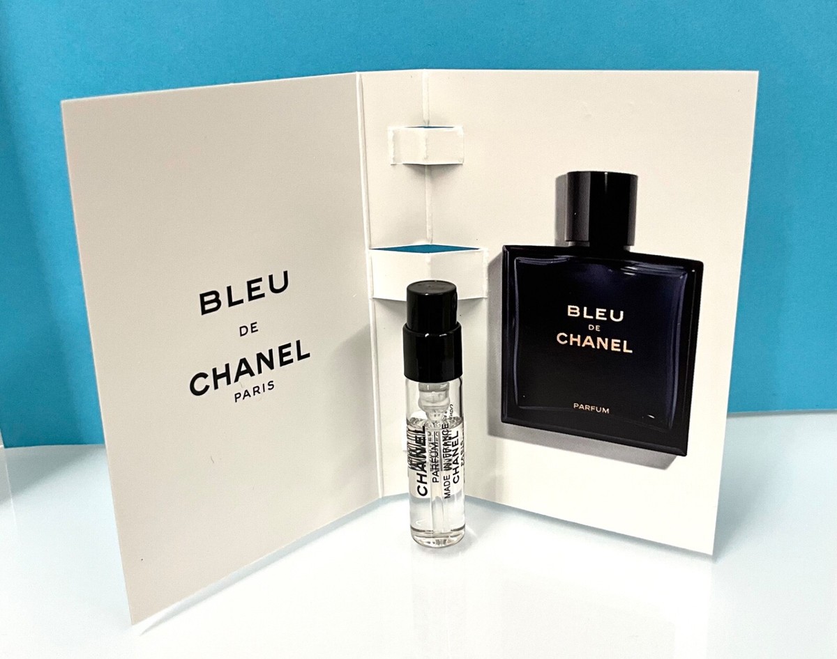 Chanel Bleu De Chanel PARFUM Pour Homme Men's Sample Spray .05oz