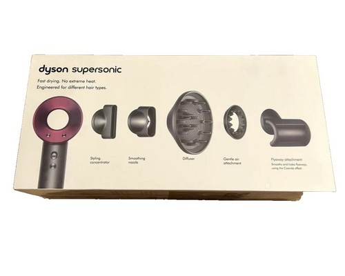 Dyson Supersonic Hair Dryer HD03 Black/Purple With Box | eBay