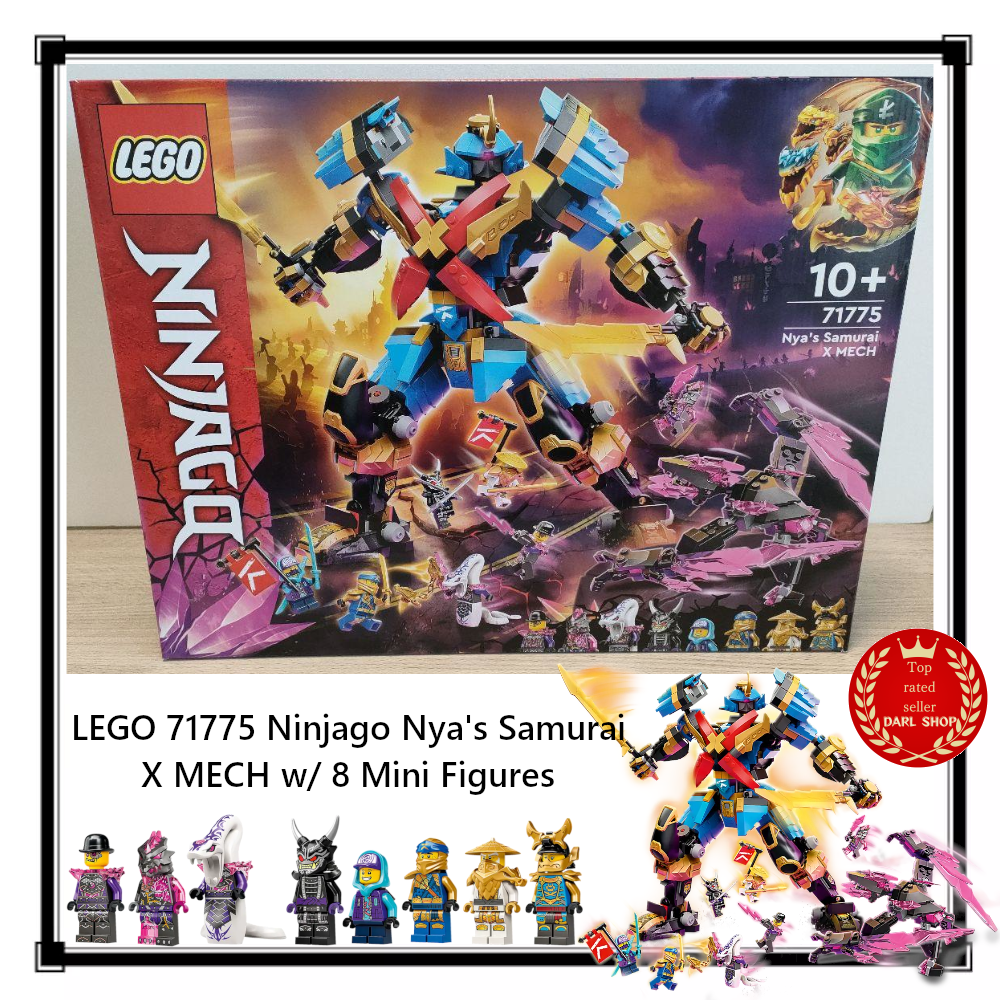 LEGO 71775 Ninjago Nya's Samurai X Mech | 8 Minifigs | 1003 PCS
