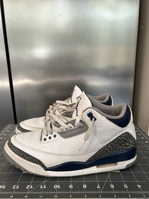 Size 10 - Air Jordan 3 Retro Midnight Navy | eBay