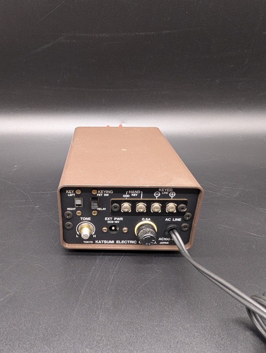 KATSUMI EK-160 Electric KEYER amateur radio compact Parts C127 | eBay