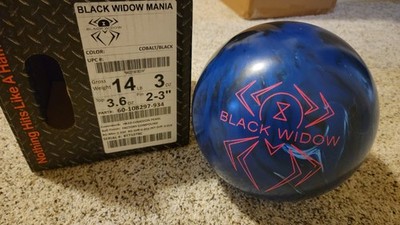 Hammer Black Widow Mania Bowling Ball 1st Quality | 14 Pounds | 2