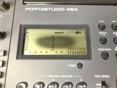 Tascam Portastudio 464 Cassette 4-Track Recorder Analog Mixer