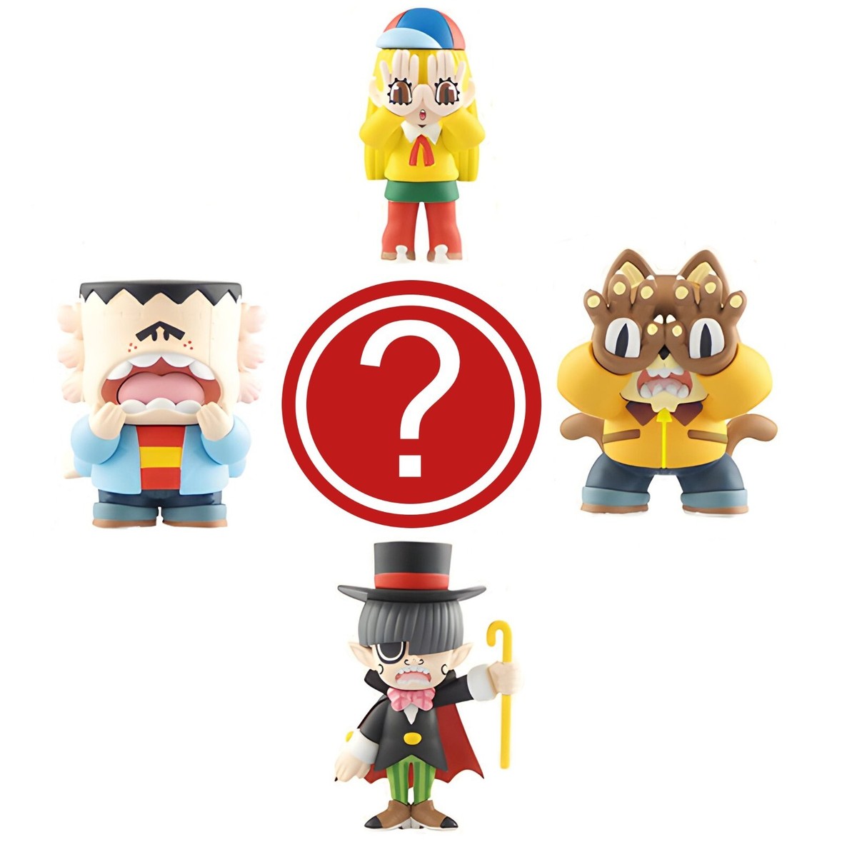 Monster Kid x Grape Brain Japanese Anime Blind Box Capsule Mini