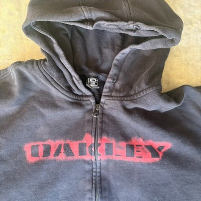 Vintage Oakley Software Zip-Up Hoodie Rare Large 90s 00s | eBay