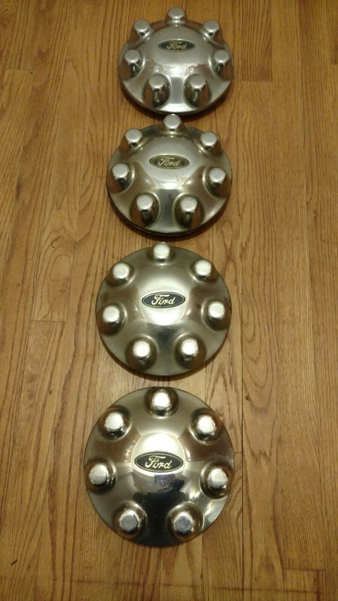 FORD CHROME 7 LUG CENTER HUB CAP 1997-2004 F150 F250 F75A-1A096