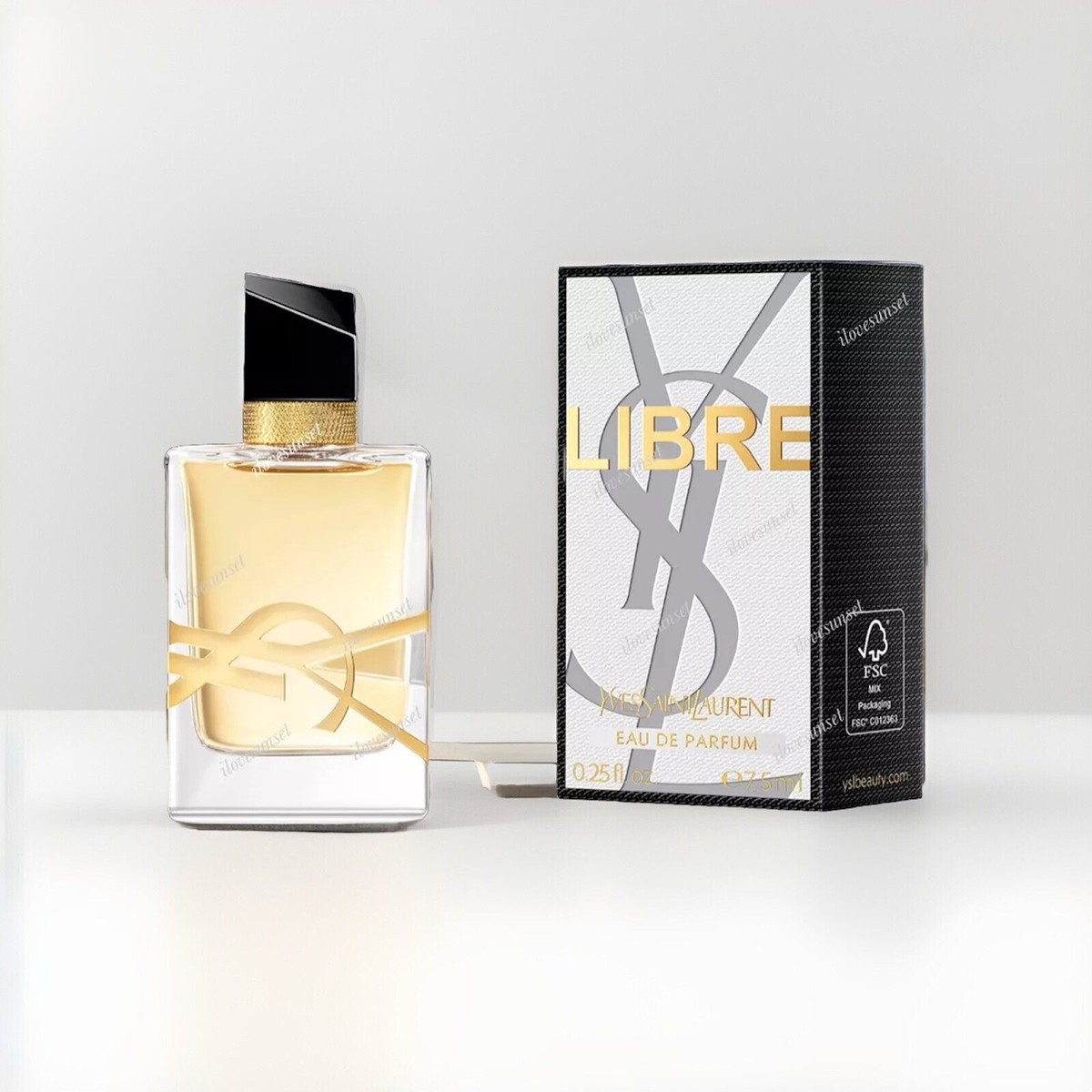 NIB {YSL} LIBRE Yves Saint Laurent Eau de Parfum MINIATURE 0.25 fl