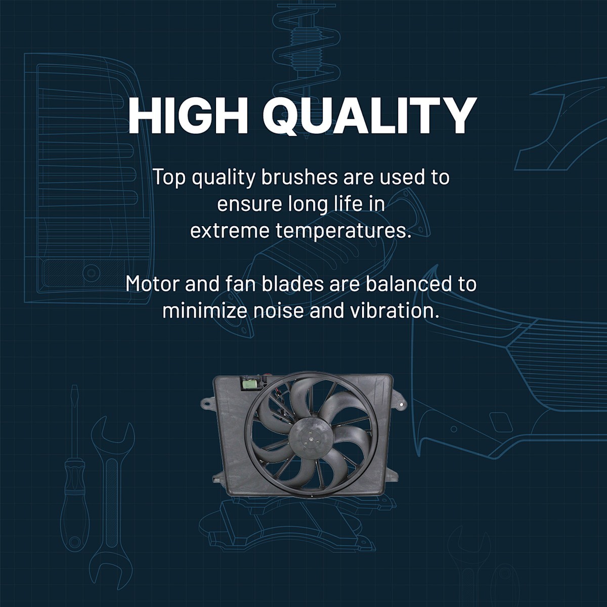 Cooling Fan Assembly 25380D3600 for Kia Sportage Hyundai Tucson