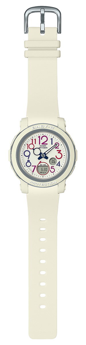 CASIO BABY-G BGA-290PA-7AJF White Retro Pop Digital Women's Watch