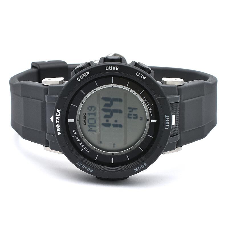 CASIO PRO TREK PRG-30-1JF Climber Line Solar Digital Watch Black