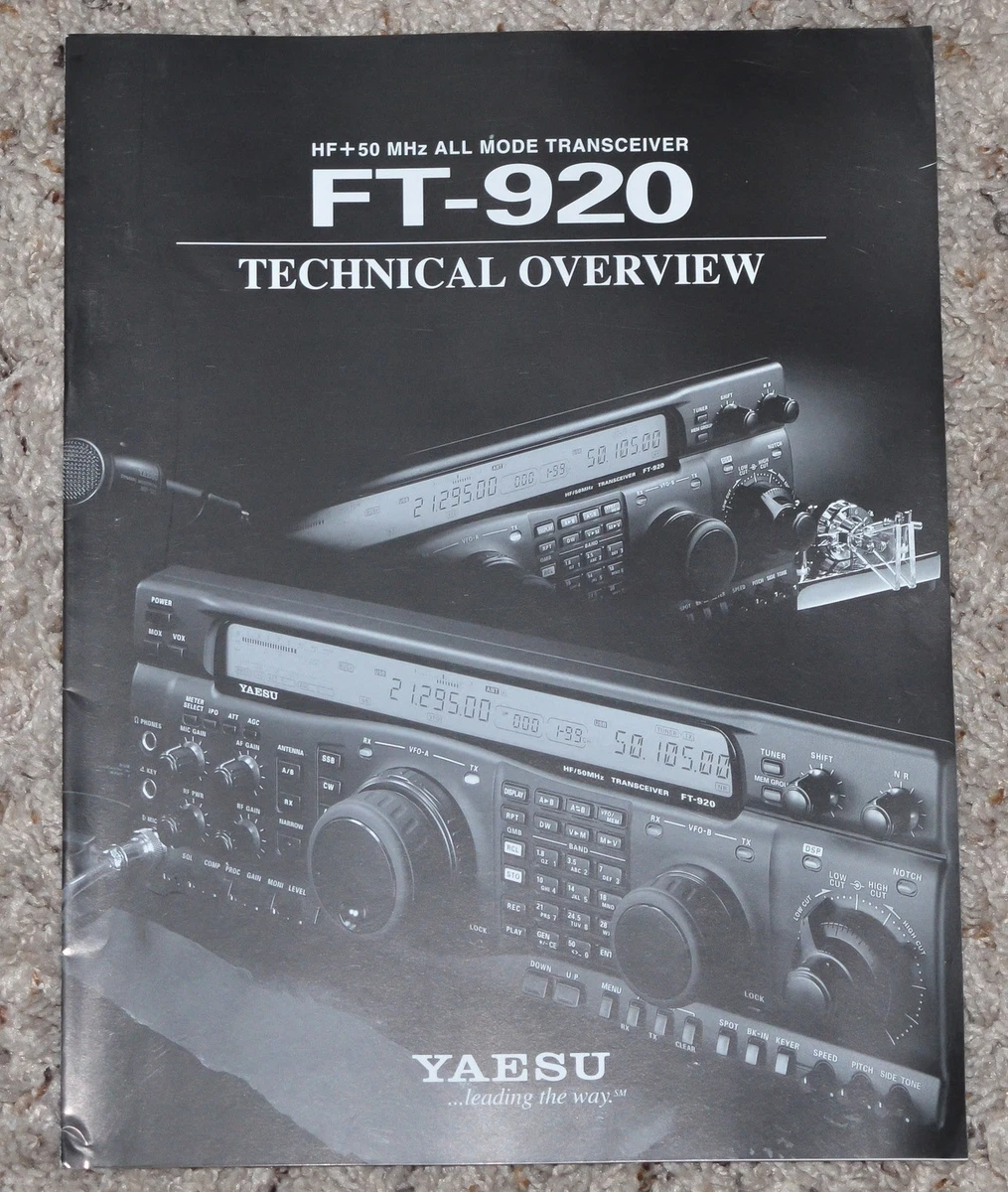 Yaesu Ft 920 for sale - eBay