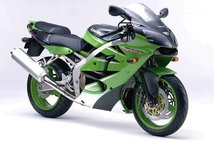 KAWASAKI ZX6-R ZX600J 2000-2001 FRONT STAINLESS BRAIDED BRAKE KIT