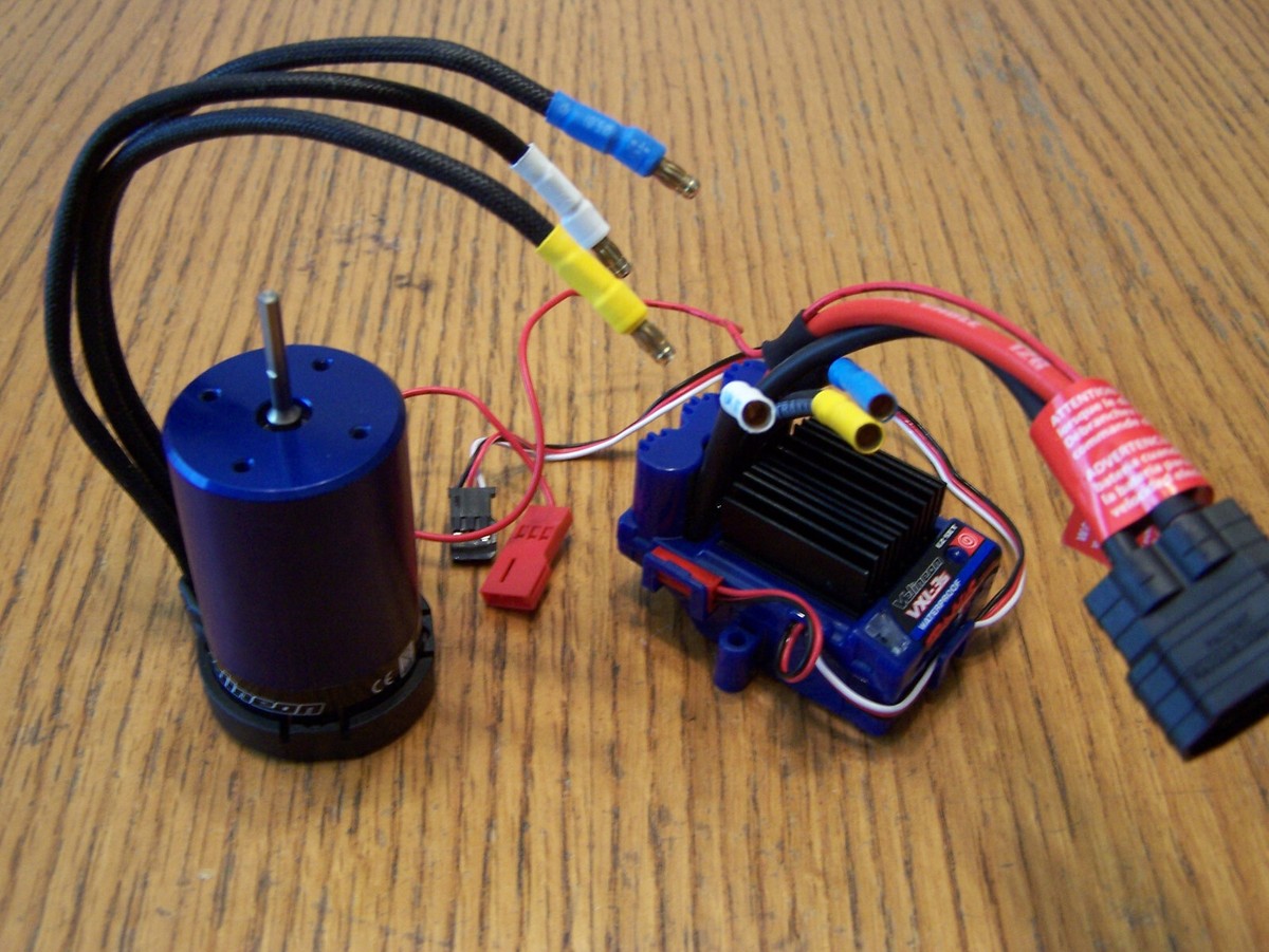 Fit Traxxas Velineon VXL-3s Brushless Speed Control ESC MOTOR