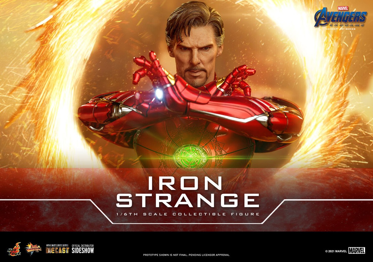 Hot Toys MMS606D41B Concept Art Iron Strange Diecast 1/6 Scale