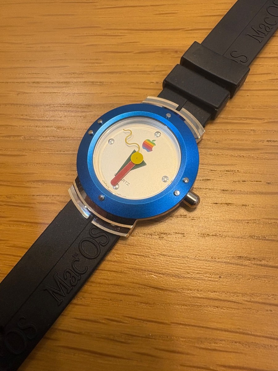 Apple Mac OS Watch Promotional Quartz Giveaway 1995 Battery