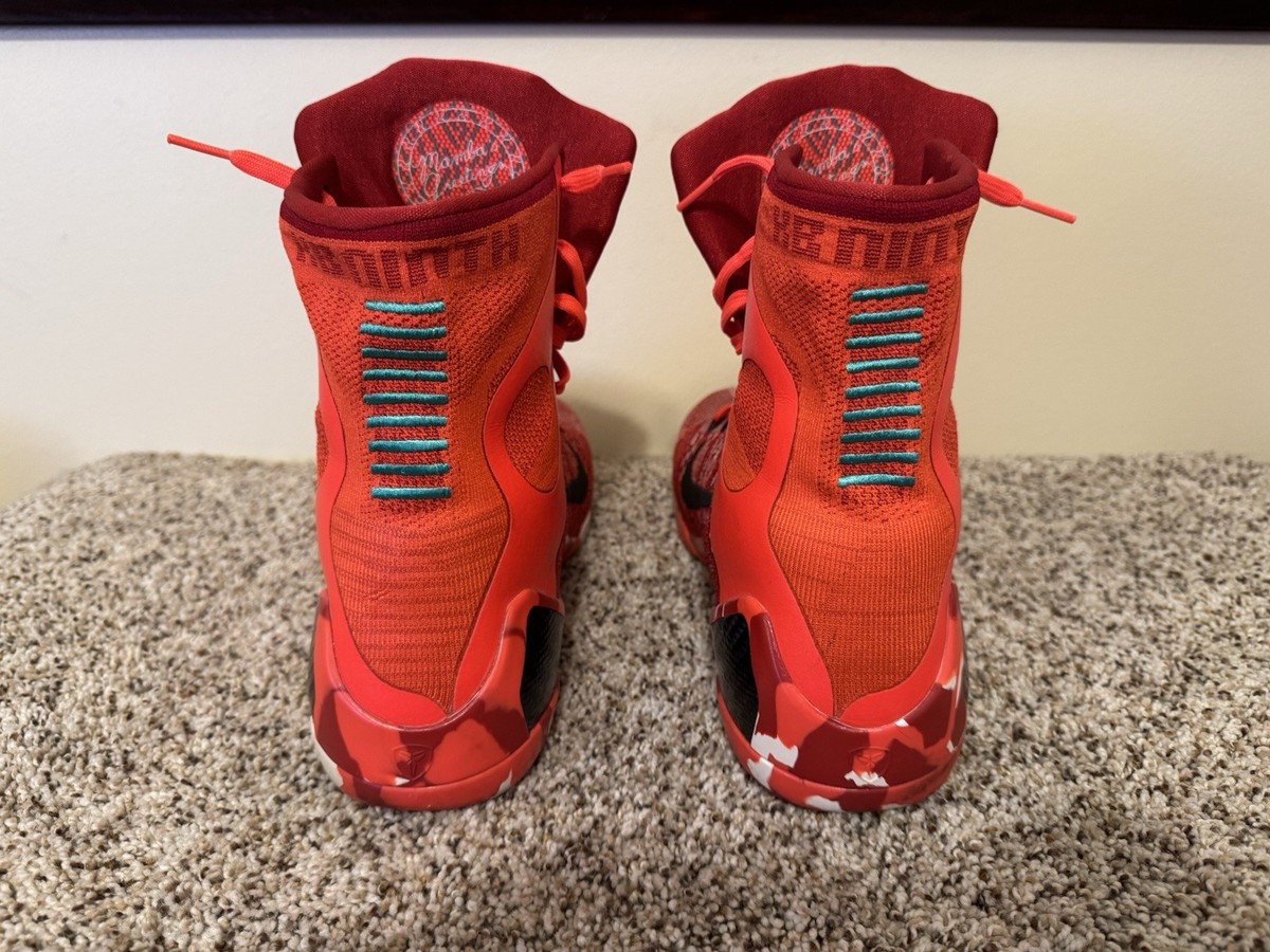 Nike Kobe 9 Elite Christmas, 630847-600, Crimson, Mens Basketball