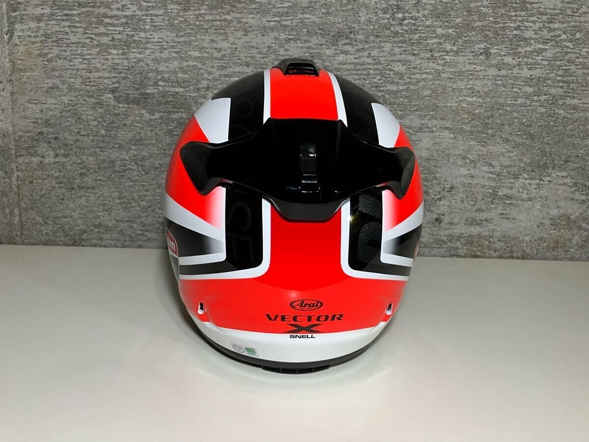 DUCATI CORSE SBK4 ARAI FULL FACE HELMET VECTOR-X M 57~58cm used | eBay