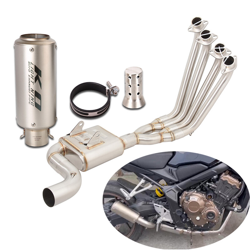 For Honda CBR650R/F CB650F/R 2014-2023 Header Pipe Modified 51mm