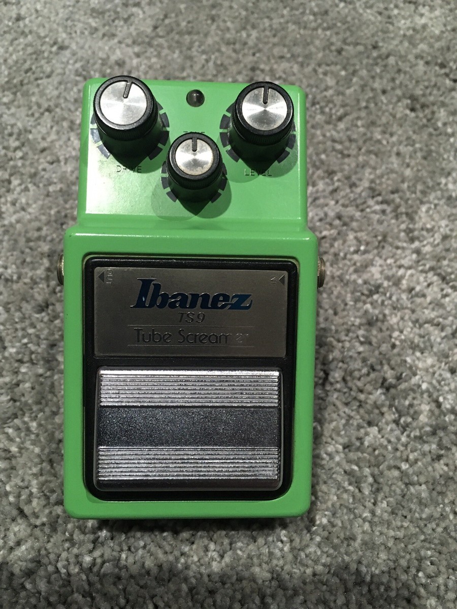 VINTAGE IBANEZ 1981 TS-9 TUBE SCREAMER PEDAL w/HIGHLY SOUGHT AFTER