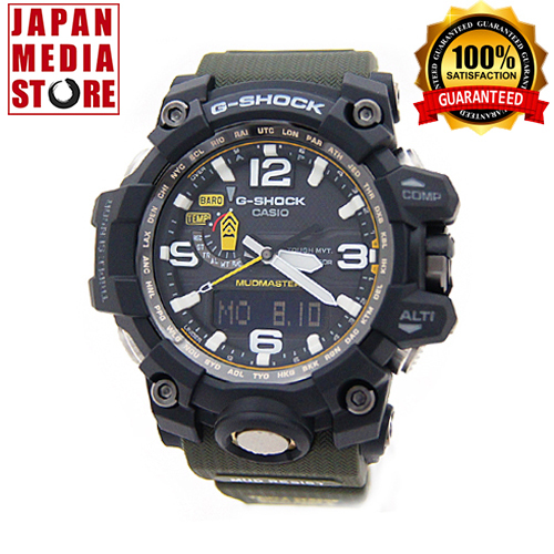 Casio G-SHOCK GWG-1000-1A3JF MUDMASTER Green Band Radio Solar Men