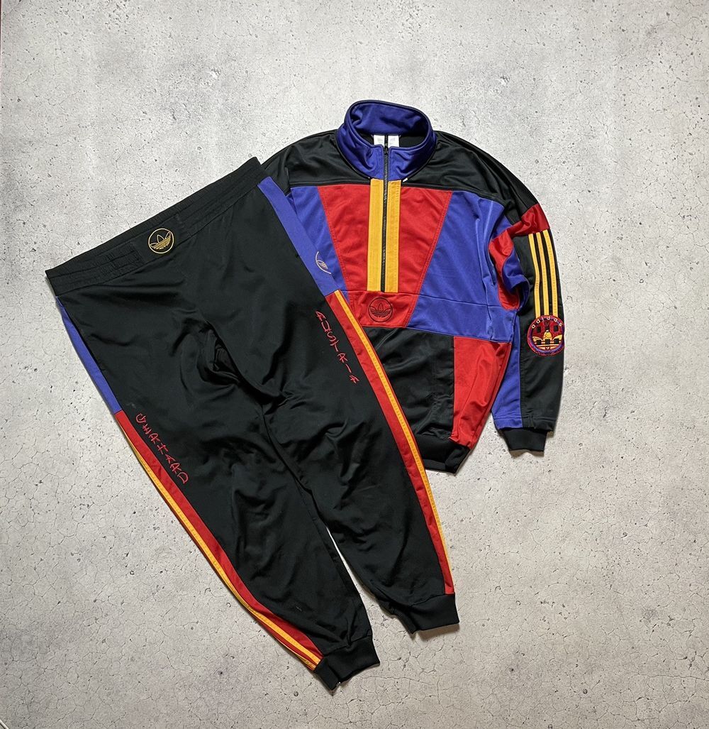 Vintage 90s Tracksuit Adidas Asia Big Logo Pants And Jacket | eBay