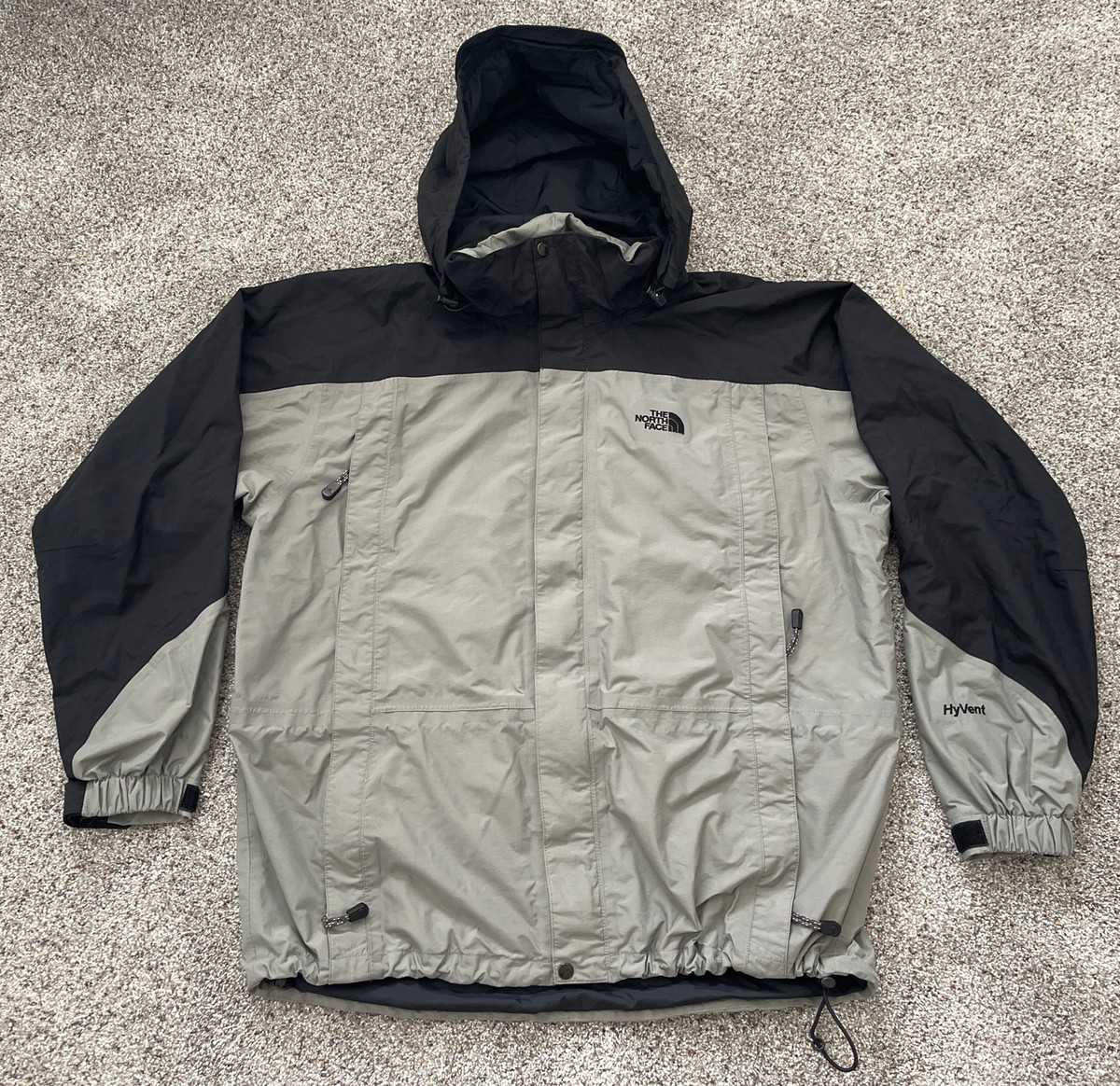 Vintage 90s Mens XL North Face HyVent Mountain Light Shell Full
