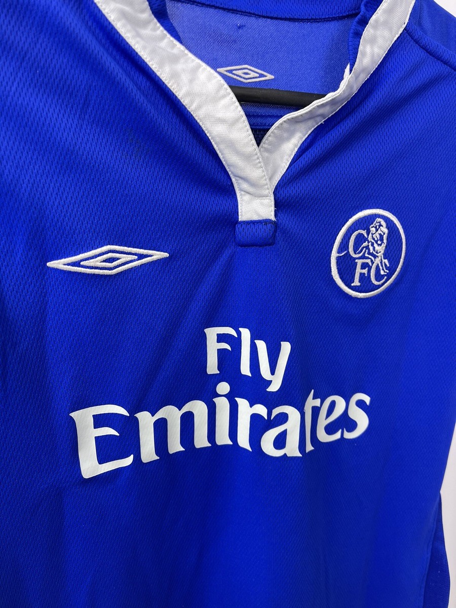 Umbro Chelsea FC 2003/05 Football Jersey Kit Size 8 Womans | eBay