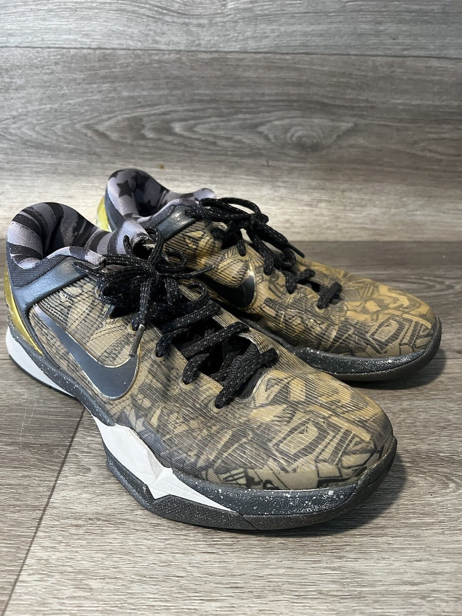 RARE🔥KOBE VII 7 PRELUDE GRAY/GOLD/BLACK LONDON OLYMPICS NIB DS Sz