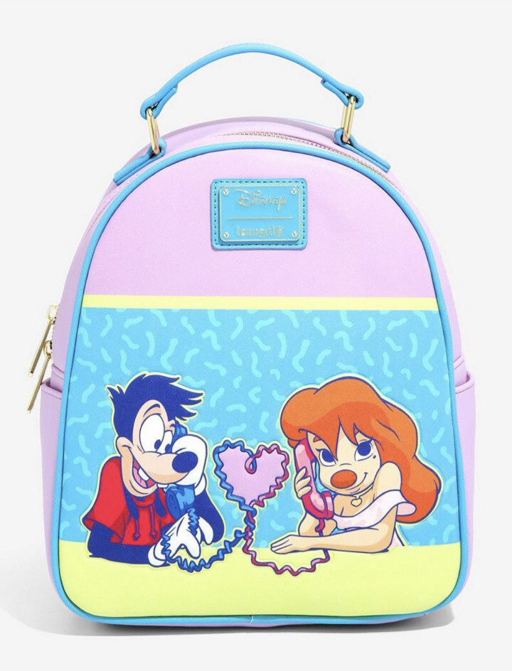 Loungefly Disney A Goofy Movie Max & Roxanne Mini Backpack