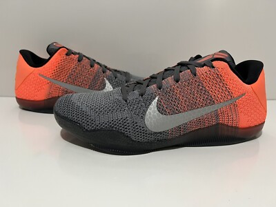 Nike Kobe Xl Elite Low Easter Mango/Orange/Grey 822675-078 Sz 11.5