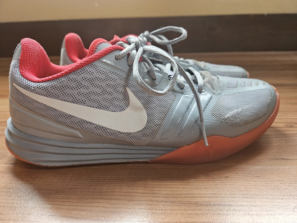 Nike Kobe Mentality Nemesis Mens 8.5 Shoes Dove Grey Basketball