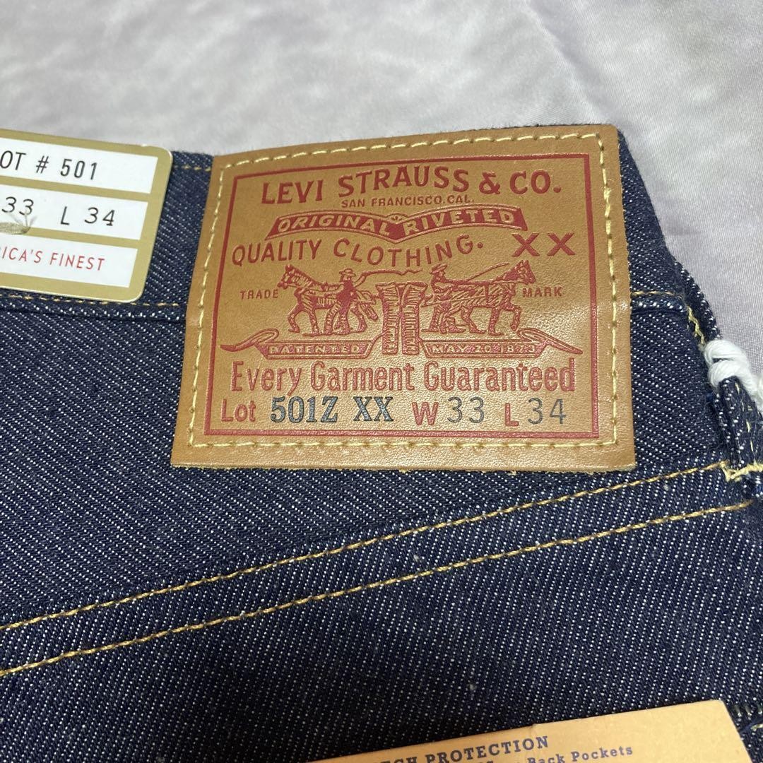 Unused] LEVI'S 501zxx 33×34 1954 Japan-made LVC Straight limited