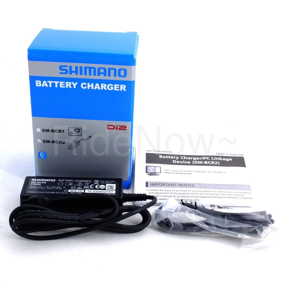 Shimano SM-BCR2 for Di2 E-tube SM-BTR2 Internal Battery Charger +