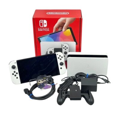 Nintendo Switch 64 GB OLED Console White With Box 1 Day Ship
