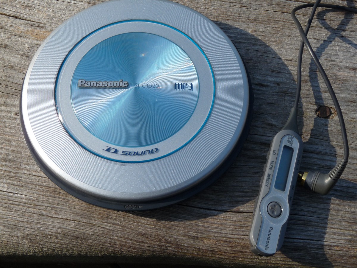 Panasonic SL-CT520 CD Player Working with Remote Control | eBay