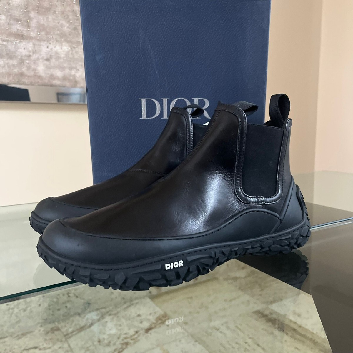 Dior , B28 Horizon Mid Top Boots in Black , BNIB 43.5 | eBay